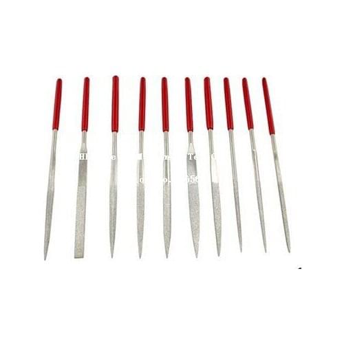 2014 Promotion Real Router Bits Burr Rotary free Shipping 10pcs/set Diamond Plated Needle Files 3mm *140mm Hobby Family Use