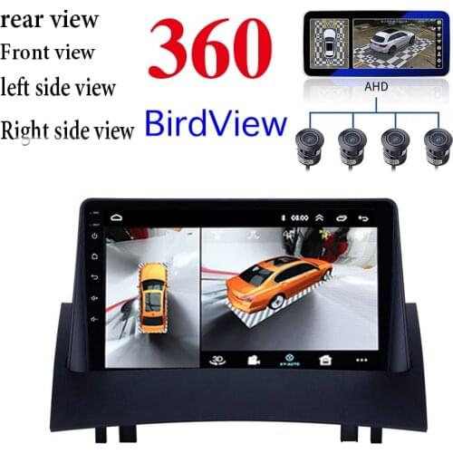For Renault Megane II 2 2001~2010 Car Multimedia GPS Radio Navigation NAVI Player Integration CarPlay 360 BirdView 3D