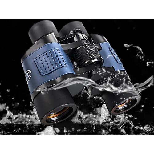 60x60 HD Powerful Binoculars Outdoor Hunting Bird Watching Telescope Optics For Outdoor Hiking Portable Binoculars