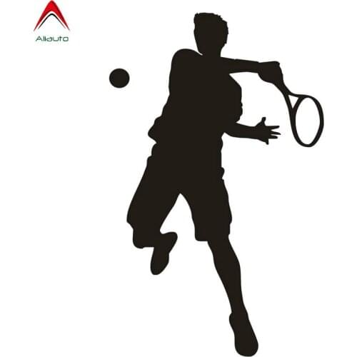 Aliauto Fashion Car Sticker Tennis Automobiles Motorcycles Accessories PVC Decal for Ford Focus Honda Volkswagen Polo,18cm*11cm