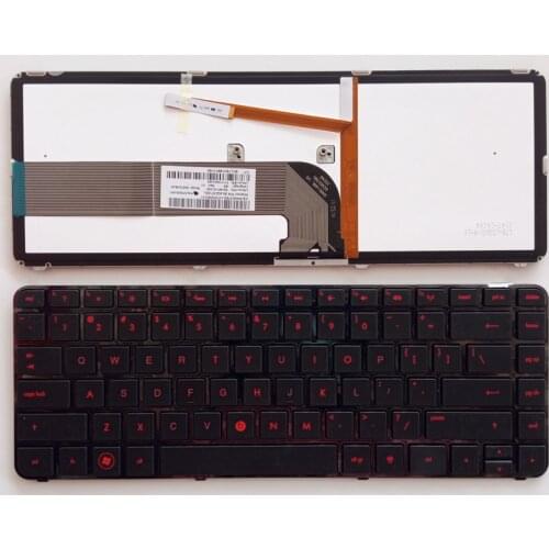 GZEELE New keyboard for HP Pavilion Dv4-3000 Dv4-4000 dv4t-4000 dv4t-4100 DV4-3100 DM4-3000 dm4-3100 DV4T-4200 US Layout laptop