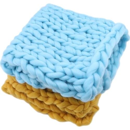 Baby Blanket Knitted Newborn Blankets Super Soft Stroller Wrap Infant Swaddle Kids Infant Photography Props Polyester / Cotton