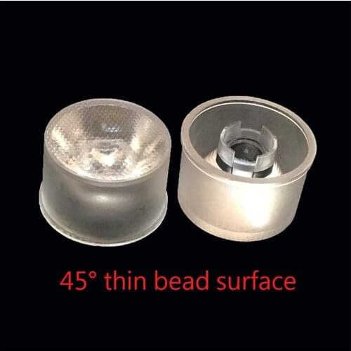 Wholesales Diameter 21.8mm 15/45/60 degree thin bead Surface waterproof PC LENSES