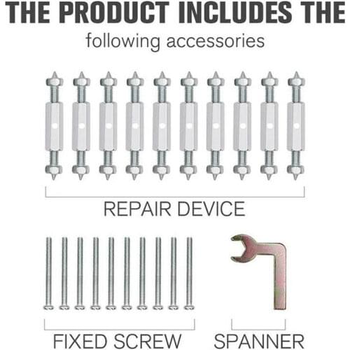 Screw Wrench Switch Socket Multifunctional Cassette Screw Support Rod Wall Mount Switch Box Stash Repair Screw Electrical tools