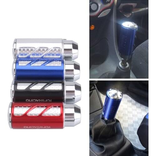 YOMI Universal Aluminum Alloy Gear Shift Knob Gearshift Shifter Stick Lever Headball MT Pen POMO ARM for TOYOTA