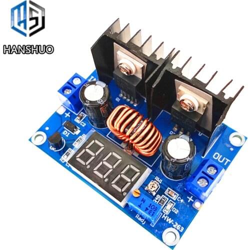 1pcs DC-DC XL4016 200W 8A Converter Adjustable DC4-38V To DC1.25-36V Power Supply Board LED Digital PWM Inverter Module