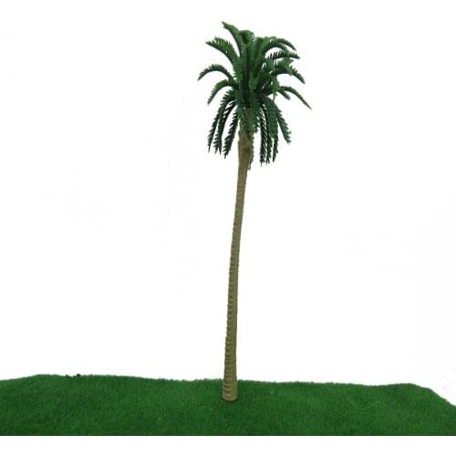 2018 13CM Coconut Palm Trees Railroad Layout Garden Landscape Scenery Miniatures Architectural Model Toys