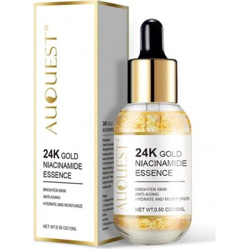 AUQUEST 24K Gold Ampoule Serum Brightening Firming Anti-aging Anti-Whrink Face Serum Moisturizing Liquid Face Skin Care TSLM1