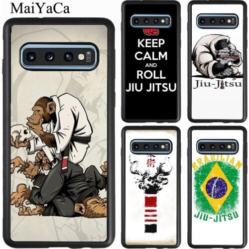 BJJ Brazilian Jiu Jitsu Case For Samsung Galaxy S20 Plus S10 S9 Note 20 Ultra A51 A71 A31 A21S A20e A40 A50 A70 M31