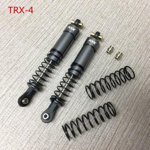 CNC Processing metal shock absorber for 1/10 Traxxas trx4 SCX10ll D90 L=90mm D=16mm
