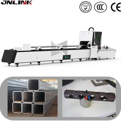 Cheap CNC Metal Steel 500W 1000W Fiber Laser metal tube cutting machine 6m length tube pipe cutter