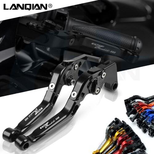 For Suzuki GSF 600 BANDIT Motorcycle Adjustable Extendable Brake Clutch Levers GSF 600 BANDIT 1995-2004 2000 2001 2002 2003