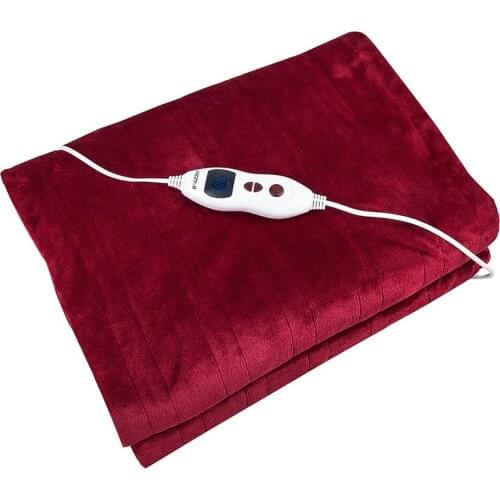 Double Electric Blanket Flannel Aesthetic Thermal Blanket Body Heating Pad Security Cobertor Eletrico Blanket Warmer WT5DRT