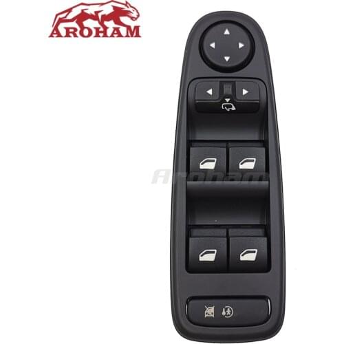 New Brand 6554 YH 6554YH Drivers Power Window Mirror Switch For Citroen C4 Grand Picasso 2007-2014 OEM 96639383ZD 6554.YH