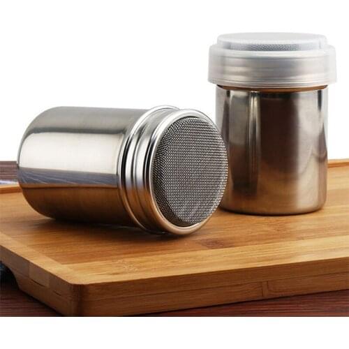 Chocolate Powder Shaker Flour Icing Sugar Coffee Filter Cooking Baking Tool