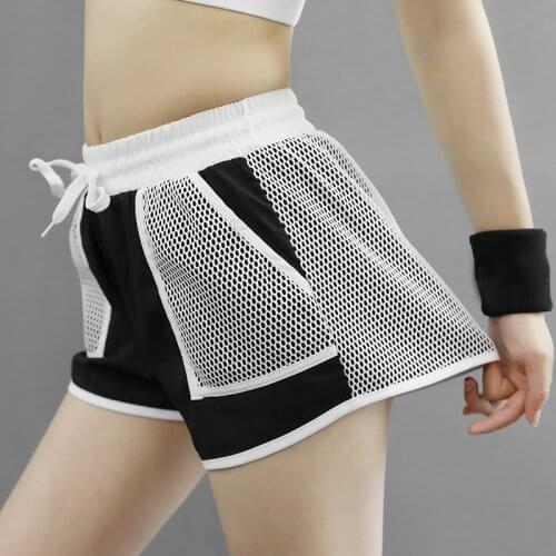 Yoga Shorts Women Sport Quick Dry Gym Running Shorts Workout Fitness Athletic Running Leggings Short Pocket Fitness Clothing