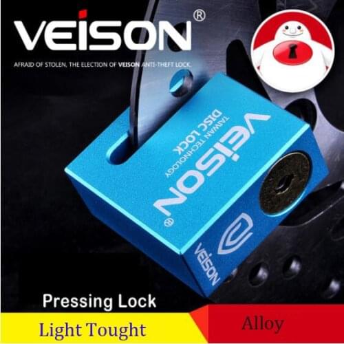 VEISON Alloy Motorcycle Alarm Bicycle Theft Pretection Brake Alarma Moto Lock Motorbike Lock Waterproof Motorcycle Lock