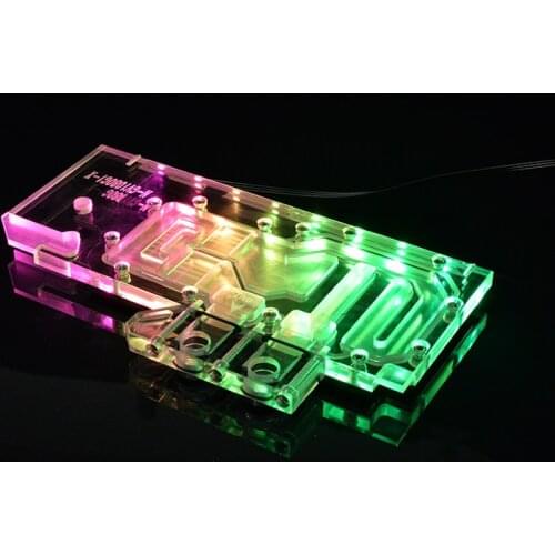 Syscooling GPU video card Water cooling block for GIGABYTE GV- N1080WF2