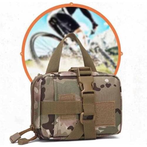 Tactical Service Dog Pouch Survival Tools Organizer Outdoor Waterproof Hunting Hiking First Aid Kit Harness Accessories For Dogs