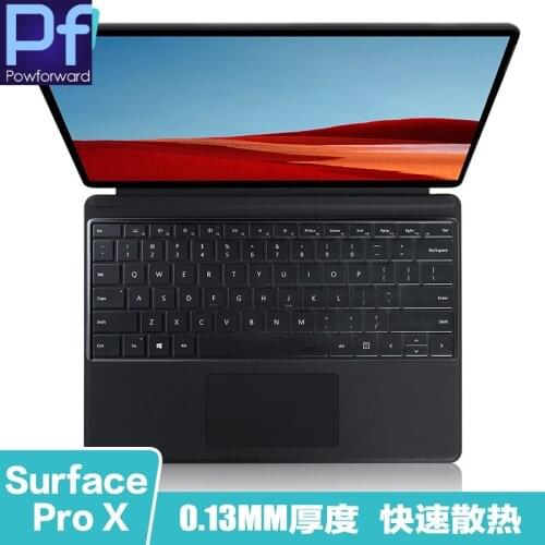 TPU Keyboard Cover Protector for Microsoft Surface Pro X 13" 2020 Qualcomm Snapdragon-based Version
