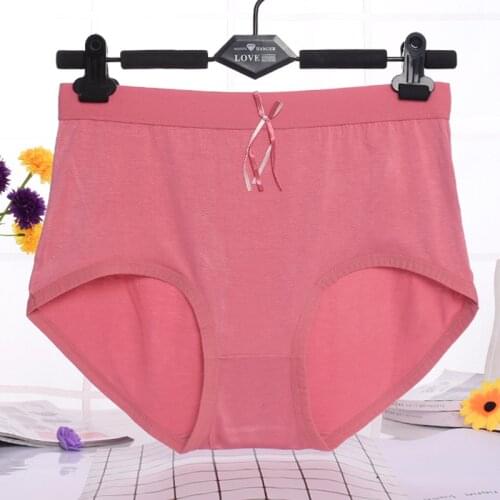 QA283 High Waist Underwear Comfortable Modal Women Lingerie Culotte Femme Plus Size 6XL Sexy Panties Briefs