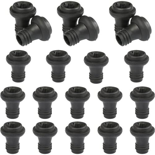 Wine Stoppers for Wine Saver Vacuum Pump Preserver Grade Rubber Wine Stopper Keep Your Wine Fresh Bottle Cap Sealer for Home