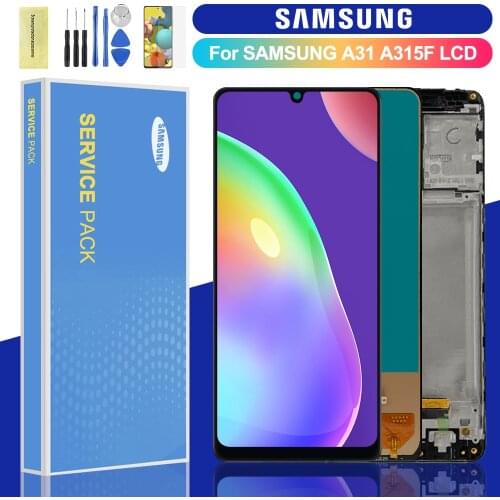 6.4'' TFT LCD For Samsung Galaxy A31 A315 LCD Display Touch Screen Digitizer Assembly For SAMSUNG Galaxy A31 A315 LCD Screen
