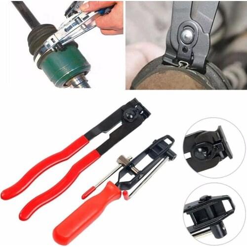 1Pcs Boot Clamp Plier Car Drive Shaft Axle Tool CV Pliers Crimping Boot Tool Joint Multi Clamps M1K4