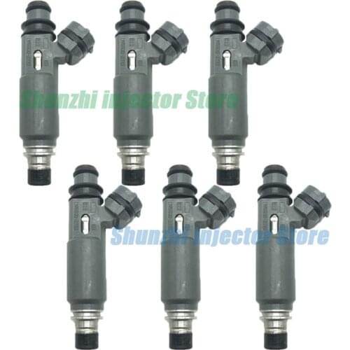 6pcs Fuel Injector Nozzle For Mazda Protege 1997-1998 1.5L 1999-2001 1.6L 195500-3110 1955003110 195500 3110