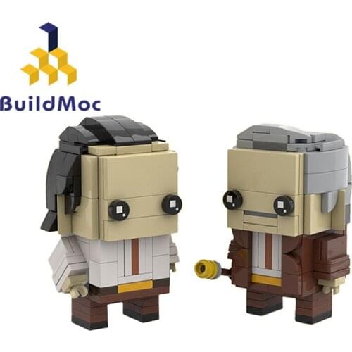 Buildmoc TV Show Super Heroes Mobius Figures 265PCS MOC Model Building Blocks Toys for Children DIY Toy Figure Kids Gifts