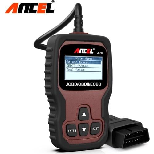 ANCEL JP700 OBD2 Scanner Automotive Professional JOBD EOBD2 Code Reader Engine Smog Check OBD2 Scanner For Car Diagnostic Tools