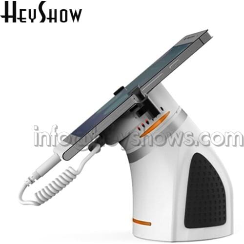 Smart Phone Security Display Stand Iphone Ipad Burglar Alarm Mobile Cell Phone Anti-Theft Holder With Charging For Phone/Tablet