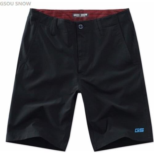 Gsou summer 2018 Branded mens beach shorts high quality Boardshorts quick drying swimwear Mens Fitness Jogger gym Sweatpants