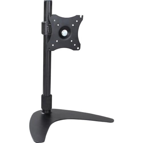 HILLPORT 14"-27" Height Adjustable Load 8kg Metal Base Pc Monitor Desktop Stand Single Screen Mount Holder Bracket Arm VESA DZ22