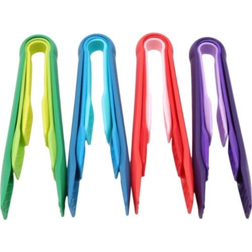 PP Food Tong Stainless Steel Kitchen Tongs Silicone Non-slip Cooking Clip Clamp BBQ Salad Tools Grill Kitchen Accessories