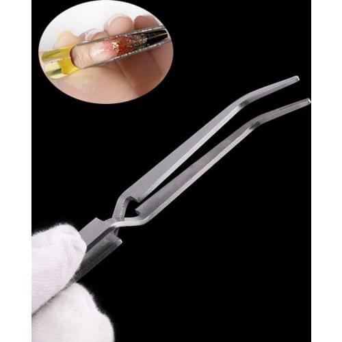 Professional Nail Clip Stainless Steel Tweezers Nipper Picking Uv Gel Shaping Pinch Tools Help You Creat Beautiful Nails Easily