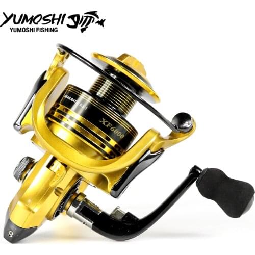 Fishing Reel Spinning 14BB 5.5:1/4.7:1 Ratio Molinete para Full Metal for fish feeder baitcasting reel spinning reels for rod