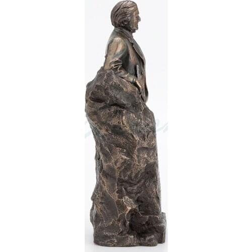 MUSICIAN STATUE WILHELM RICHARD WAGNER ART SCULPTURE POST ROMANTICISM RESIN ART&CRAFT HOME DECORATION BIRTHDAY GIFT R2316