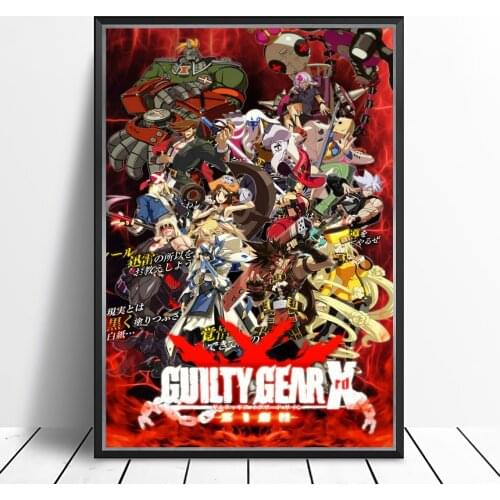 GUILTY GEAR -STRIVE- Video Game Canvas Poster Home Wall Painting Decoration (No Frame)