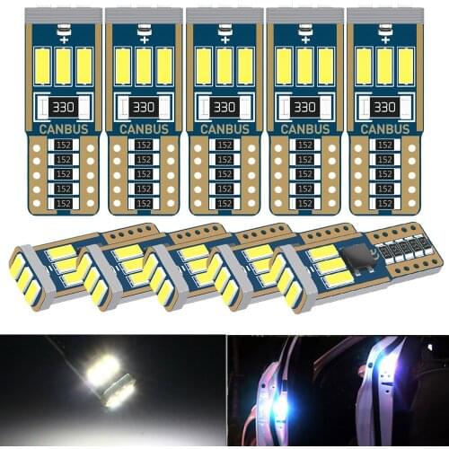 10x W5W T10 LED Car Interior light For Kia Sportage Ceed Rio 3 4 Sorento Cerato Picanto Optima K3 Forte K2 K5 KX5 Soul White Red