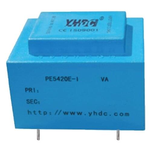 YHDC PE5420E-I Power 15VA Input Voltage 110V Output 15V Encapsulated transformer PCB Welding isolation transformer