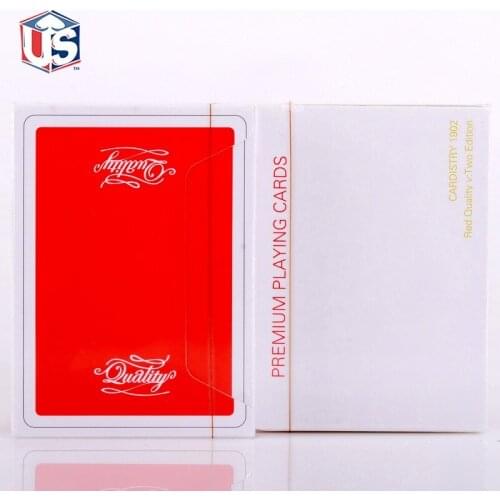1 Deck Red Quality Second Version Classic Poker Flower Cut Playing Cards Magic Tricks