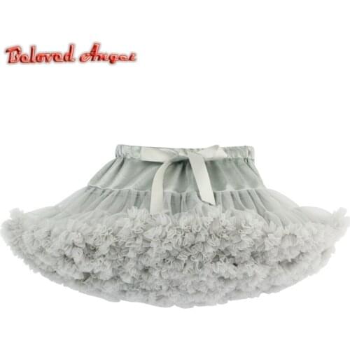 2019 Fashion Girls Tutu Super Fluffy Petticoat Princess Ballet Dance Tutu Skirt Kids Pettiskirt Chritsmas Children Clothes 0-16y