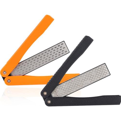 Double Sided Folded Pocket Sharpener Diamond Knife Sharpening Stone Outdoor Household Kitchen Knives Tool ZA3064