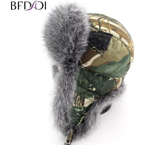 BFDADI Men's Hats With Earflaps