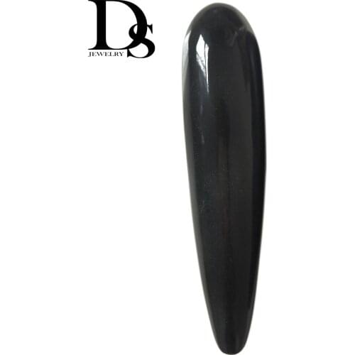 Natural Obsidian Massage Wand,Quartz Crystal Massage Stick Kegel Exercise Yoni Healing Crystal Massage Wand For Women Healing