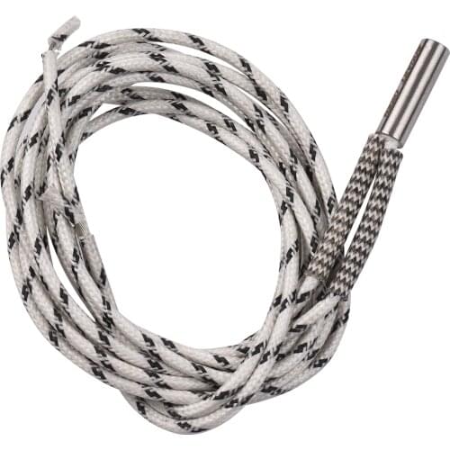 Aibecy 12/24V 50W 3D Printer Upgraded Heater Cartridge Heating Tube Stainless Steel Hot Rod 1M 6*20mm