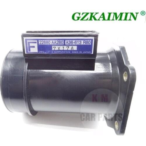 Original standard quality Mass Air flow Meter Sensor oem 22680-AA280 22680AA280 for 96-98 fit for Impreza WRX EJ20G top