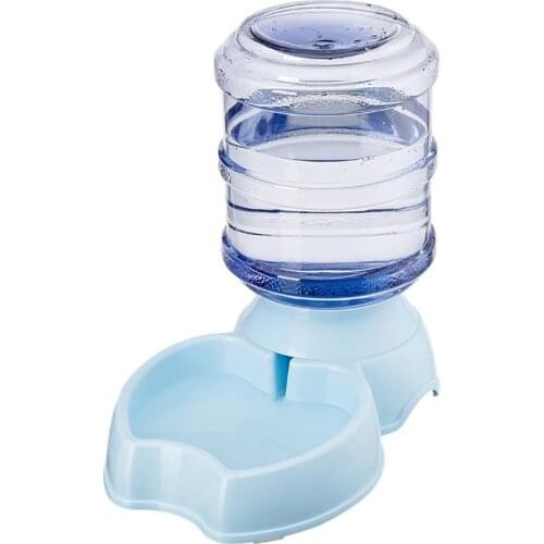 3.8L Automatic Pet Feeders Dog Cat Drinking Bowl Large Capacity Water Food Holder Dogs Supplies