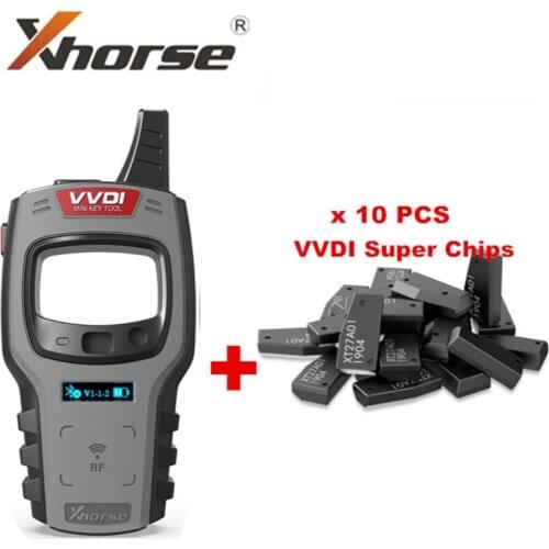 Xhorse VVDI Mini Key Tool Remote Key Programmer With Free 96bit 48Clone Function Get Free VVDI Super Chip / XKB501EN Wired Key